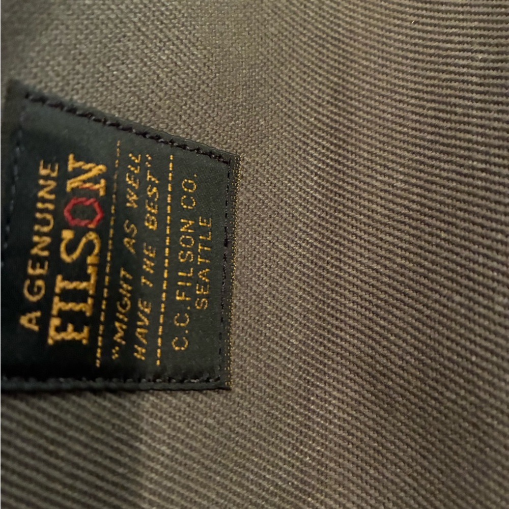 Filson rugged twill original briefcase New Made in USA - Picture 4 of 8